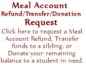 Meal Account Refund/Transfer/Donation Link